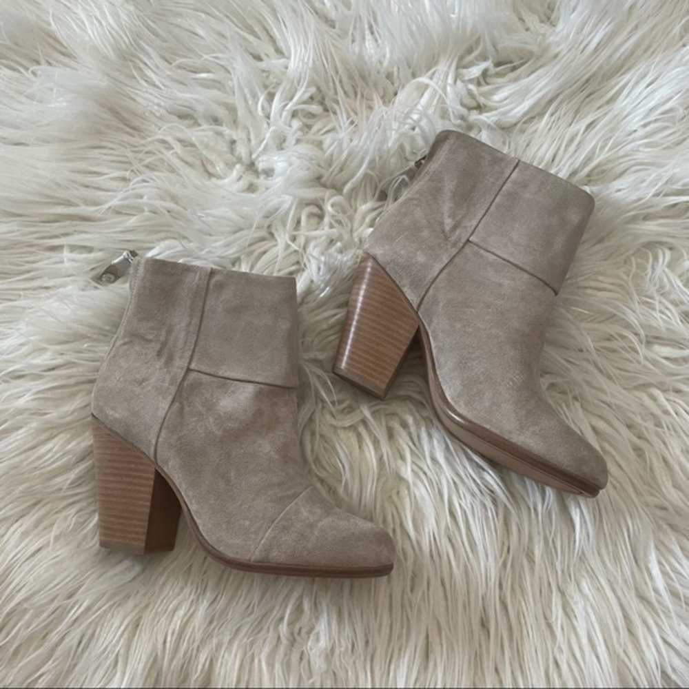 Rag & Bone Newbury tan suede boots size‎ 38 NWOB